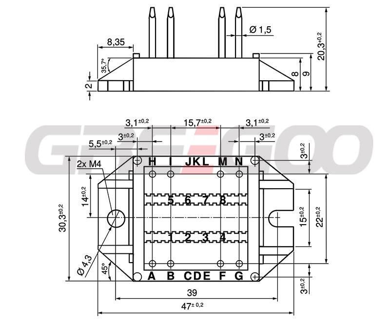 DSEI2X61-06P Fast Recovery Epitaxial Diode