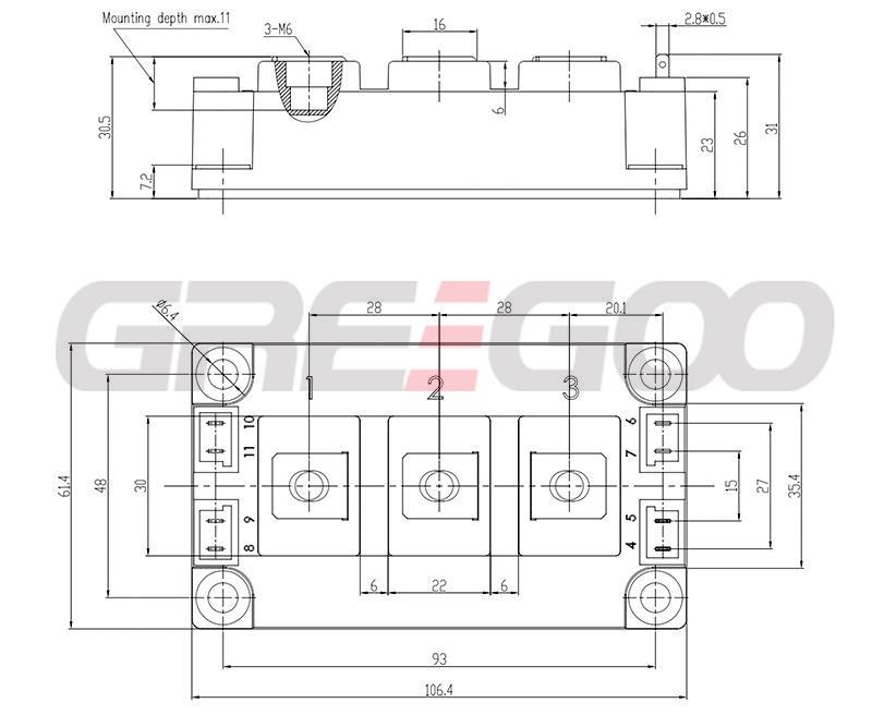 GD400CLY120C2S IGBT Module