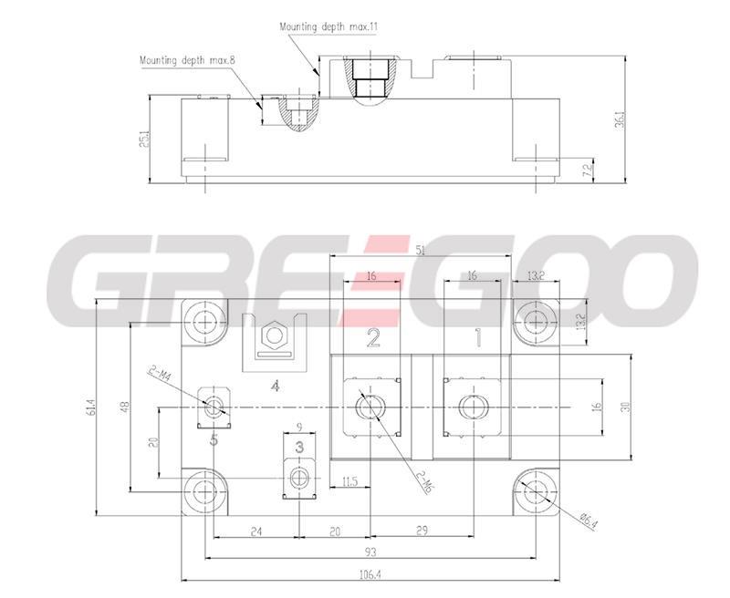 GD400SGY120C2S IGBT module