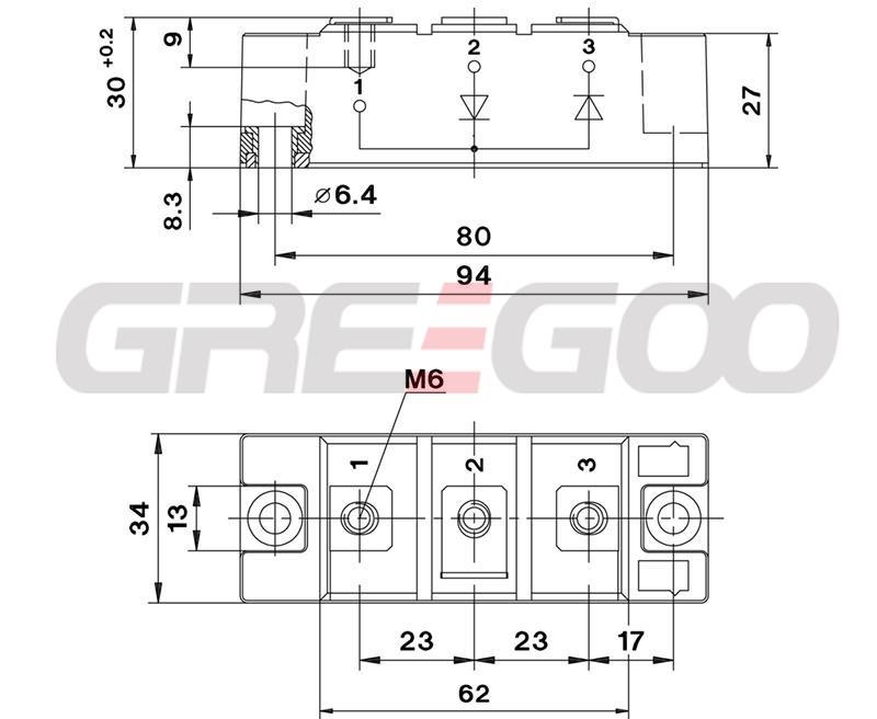 SKND205F06 Fast Diode Module