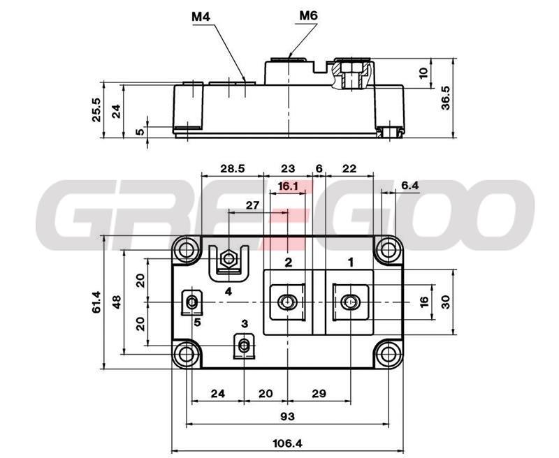 SKM800GA176D Trench IGBT Modules