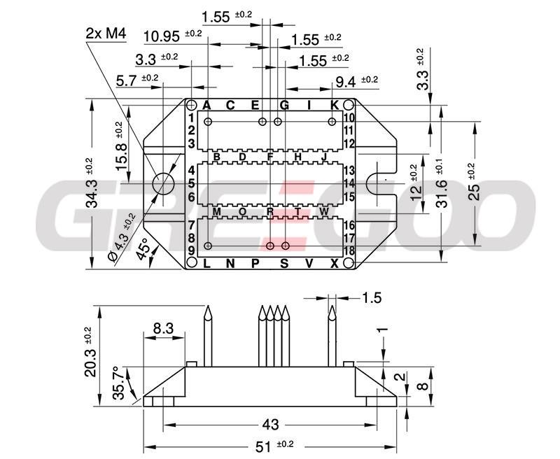 VUE130-12NO7 Fast Recovery Epitaxial Diode