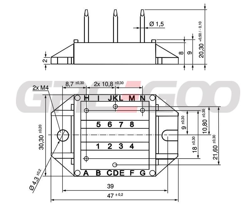 VUE75-06NO7 Fast Recovery Epitaxial Diode