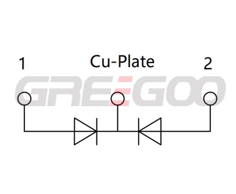 Fast Recovery Epitaxial Diode Module - Dual Diode in Series