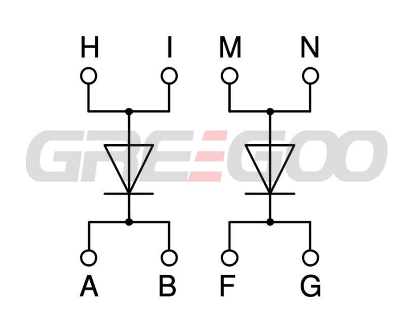 Fast Recovery Epitaxial Diode Module - Dual Diode in Parallel