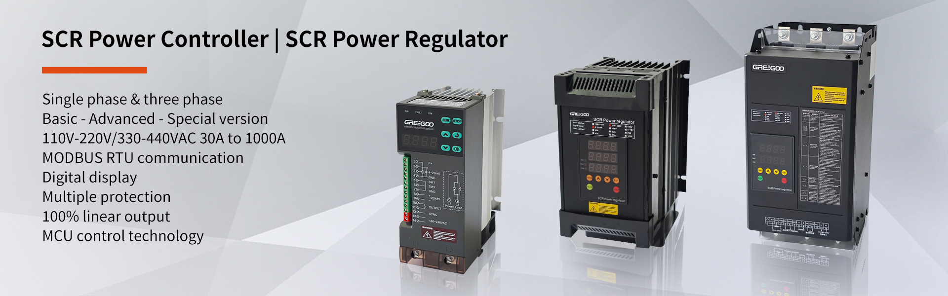 thyristor phase shift controller for electric heating